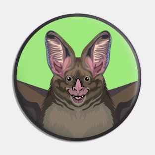 Bat Circle Pin