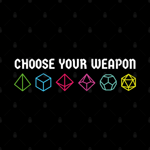 Choose your weapon by ShirtBricks