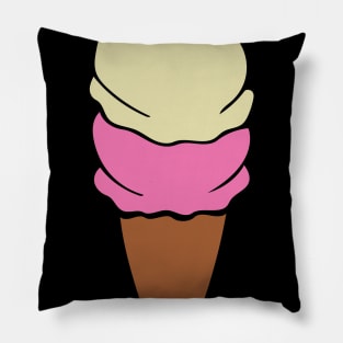 Ice Cream Cone Pillow