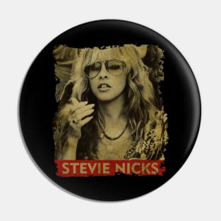 Stevie Nicks - NEW RETRO STYLE Pin