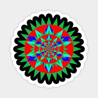 Abstract Geometric Designs 01 Magnet