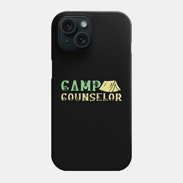 Camp Counselor Phone Case by TheBestHumorApparel