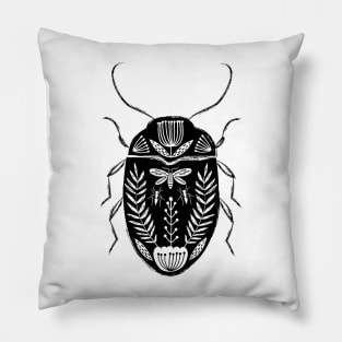 Folk Beetle Pillow