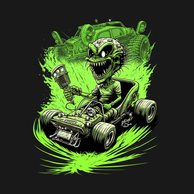 Green Speed Zombie by pxdg