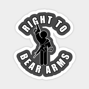 The Right To Bear Arms Magnet