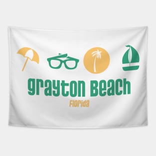 Grayton Beach - Walton County, Florida - Best Beach in the World Tapestry