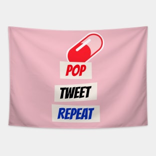 Pop and Tweet Tapestry