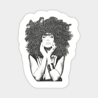 Erykah Badu ♫ ♬ ♭ ♮ ♯ 🎼 🎵 Vintage RNB Magnet