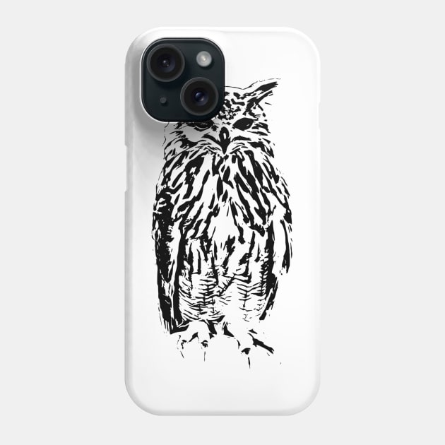 Owl Phone Case by Nimmersatt