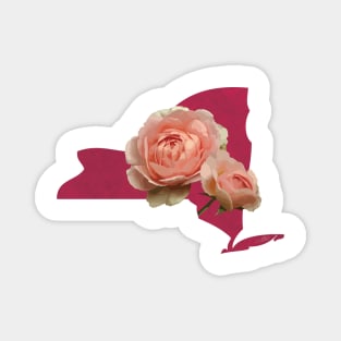 New York Rose Magnet
