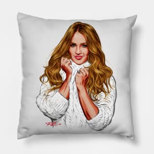 Carrie Underwood - An illustration by Paul Cemmick Pillow