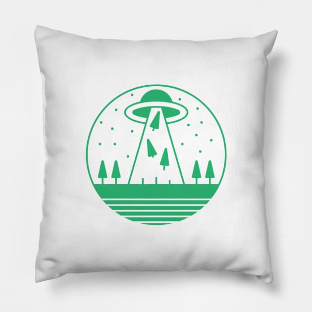 ALIEN INVASION Pillow by encip