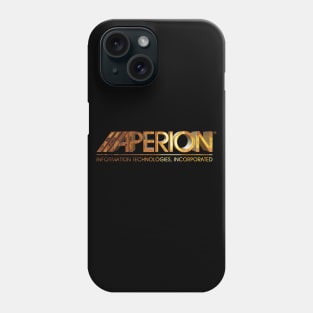 Aperion - Gold with Extrusion - Full Company Name Phone Case