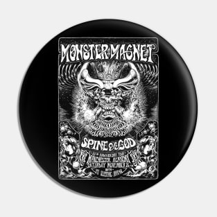 MONSTER MAGNET BAND Pin