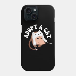 Adopt A Cat Possum Phone Case