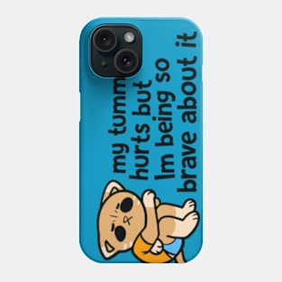 My Tummy Hurts Cartoon Phone Case