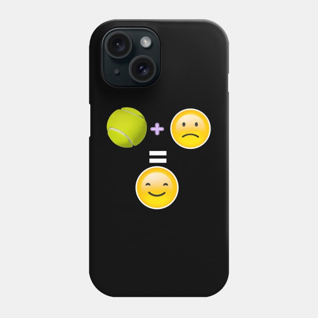 Tennis plus sad equals happy Phone Case by YungBick