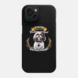 The Distinguished Shih Tzu Gentleman Phone Case