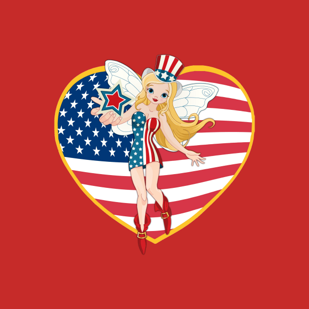 USA Fairy by angelwhispers