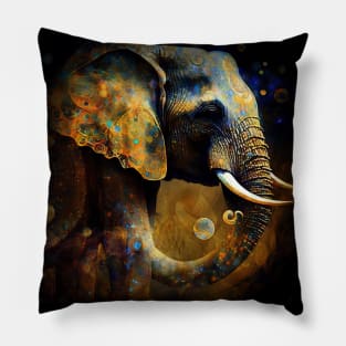 Elephant Spirit, Beautiful Wildlife Pillow