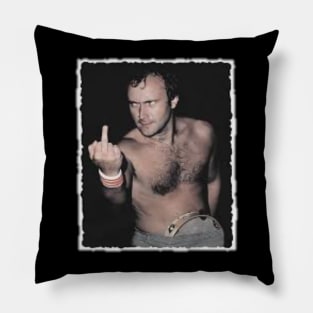 Phil collins///aesthetic art for fans Pillow