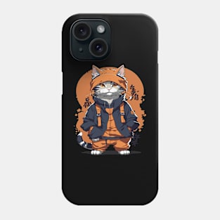 Uzumaki cat Phone Case