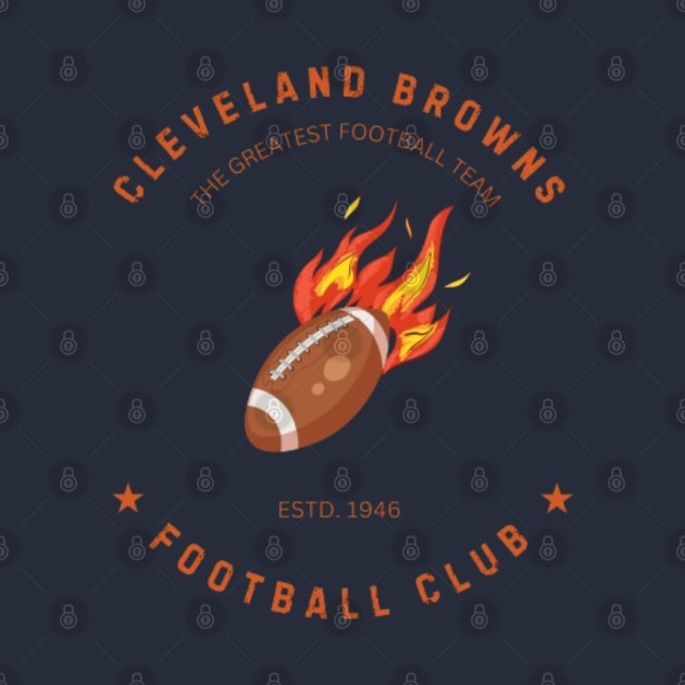 Cleveland Browns by Alexander S.