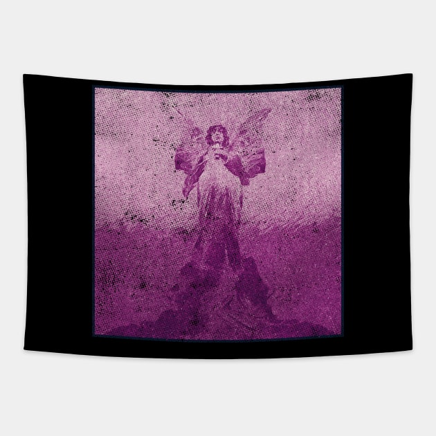 Mother Purple Tapestry by theStickMan_Official