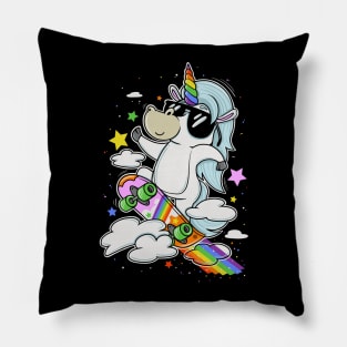 RAINBOW SKATER Pillow