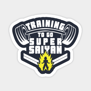 Training to Go Super Saiyan Magnet