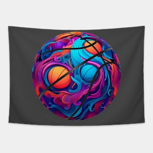 The Trippy Basketball Tapestry