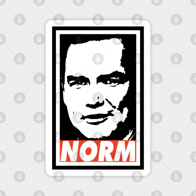 Norm Magnet by Nerd_art