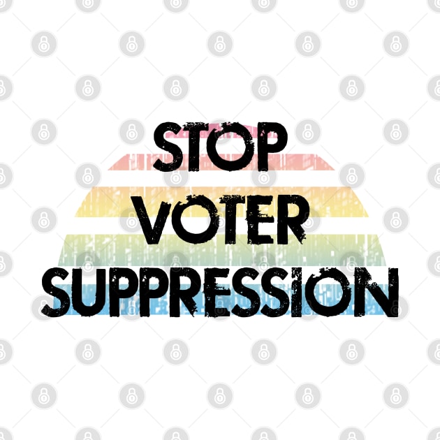 Stop voter suppression. The breakdown of American democracy. The US is a police state. No to fascist Trump. Vote against fascism and racism. End police brutality. Elections 2020. by IvyArtistic