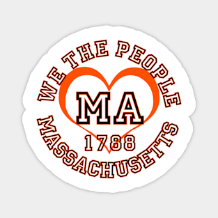 Show your Massachusetts pride: Massachusetts gifts and merchandise Magnet