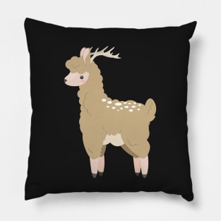 Deer Llama Pillow