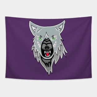 Wolf Head Tapestry