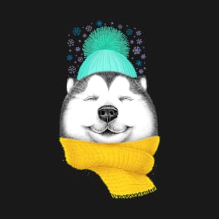 Winter Husky T-Shirt