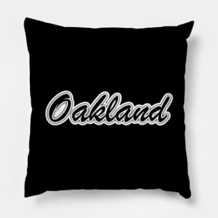 Football Fan of Oakland Pillow