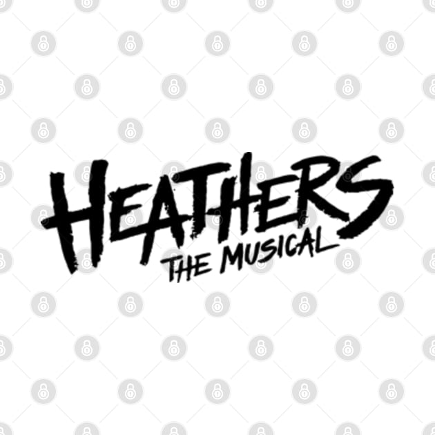 Heathers The Musical Merch Heathers Logo by L-Ison