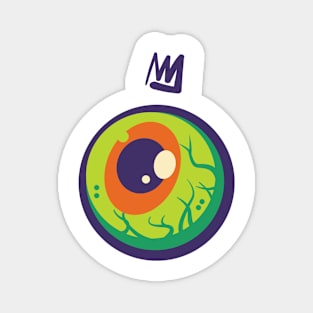 King Of Eye Graff Magnet