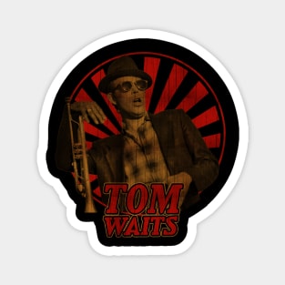 Retro Vintage Classic Tom Waits Magnet