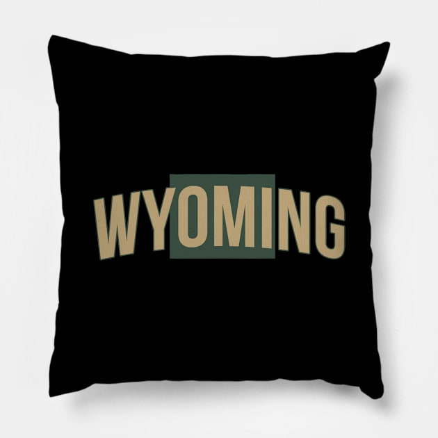 wyoming Pillow by Novel_Designs