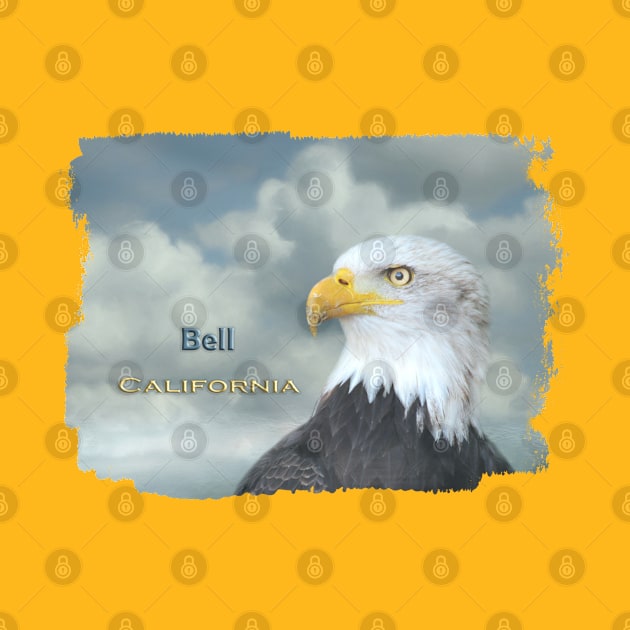 Bald Eagle Bell CA by Elisabeth Lucas