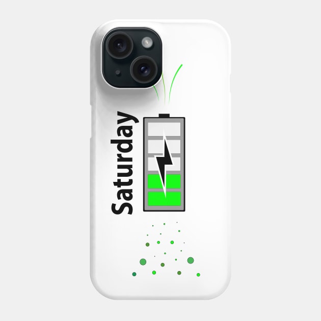 Saturday Phone Case by DaChickenTikka