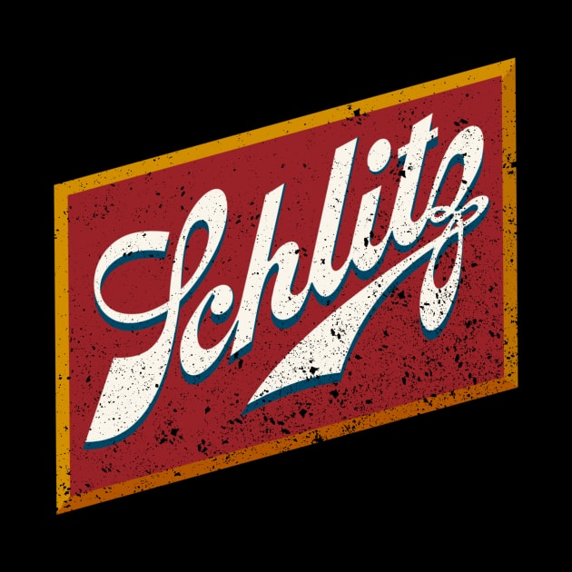 schlitz beer by guyfawkes.art