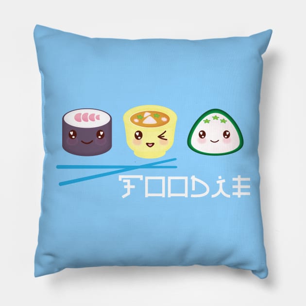 Fun Foodie Pillow by machmigo