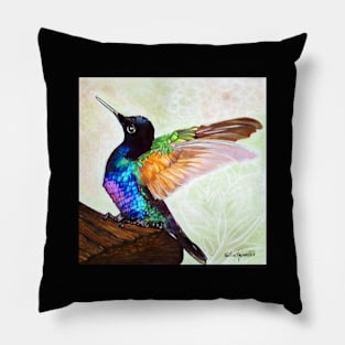 Hummingbird Pillow