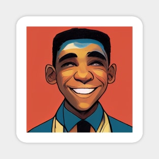 Barack Obama | President of the United States | Comics style Magnet