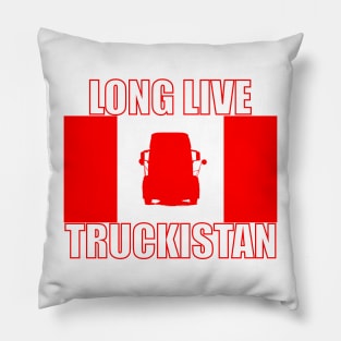 Long Live Truckistan Pillow