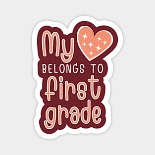 My Heart Belongs to First Grace Magnet